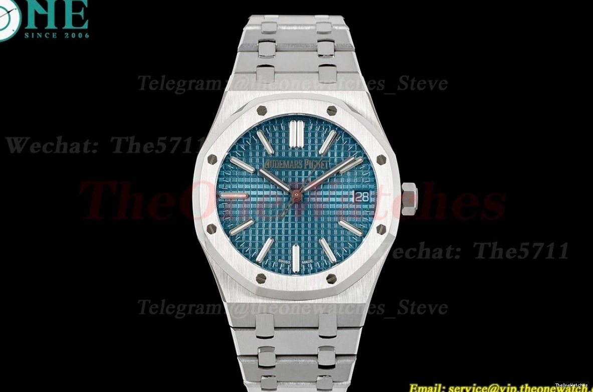 Super 15510 41mm Oak Royal Clone SS Blue SS IPF A4302 Stk 0512